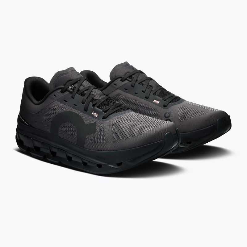 Кросівки для бігу чоловічі On Cloudflow 5 black/black 3