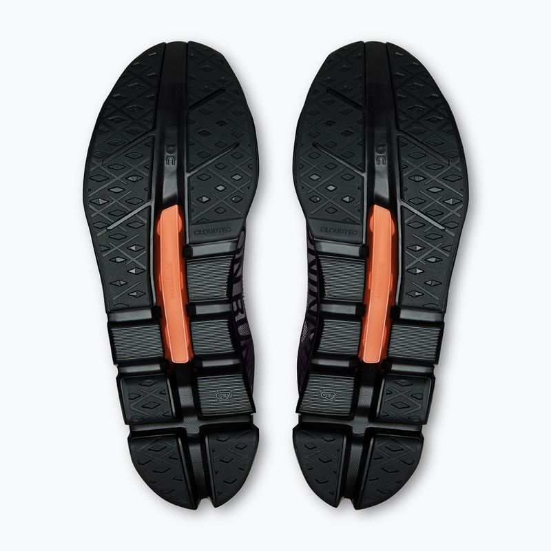 Кросівки для бігу чоловічі On Cloudflow 5 black/black 5