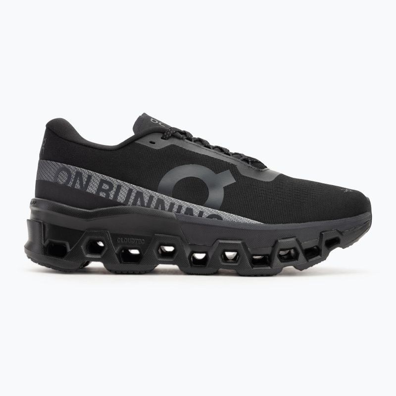 Кросівки для бігу чоловічі On Cloudmonster 2 black/black 2