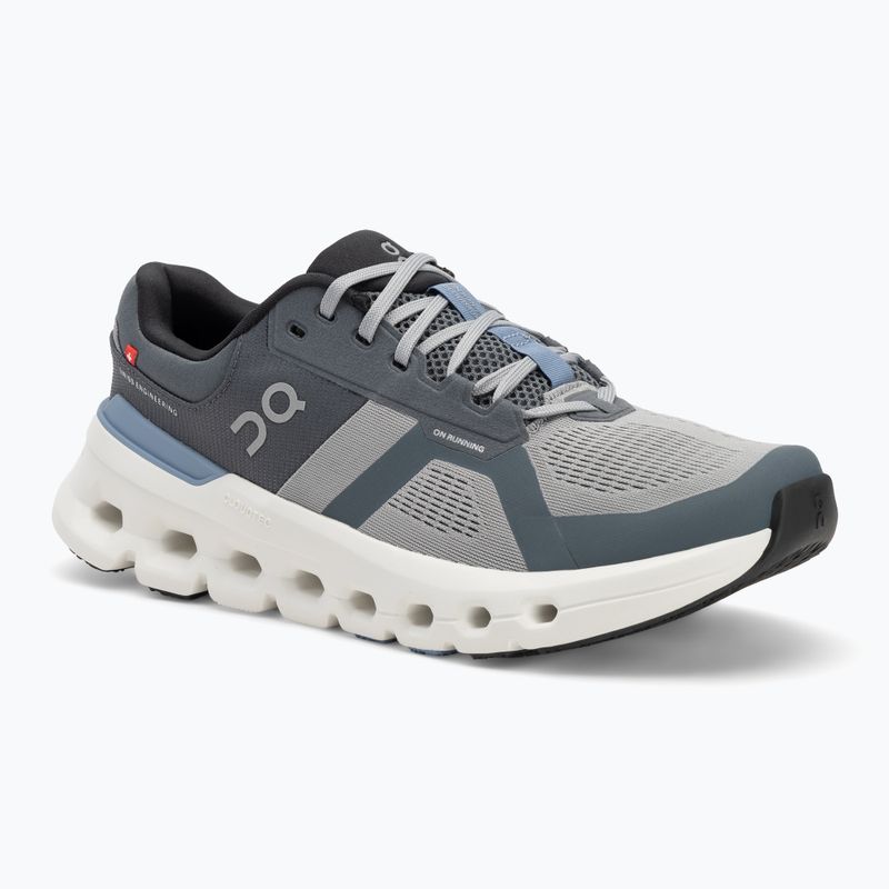 Кросівки для бігу чоловічі On Cloudrunner 2 alloy/chambray