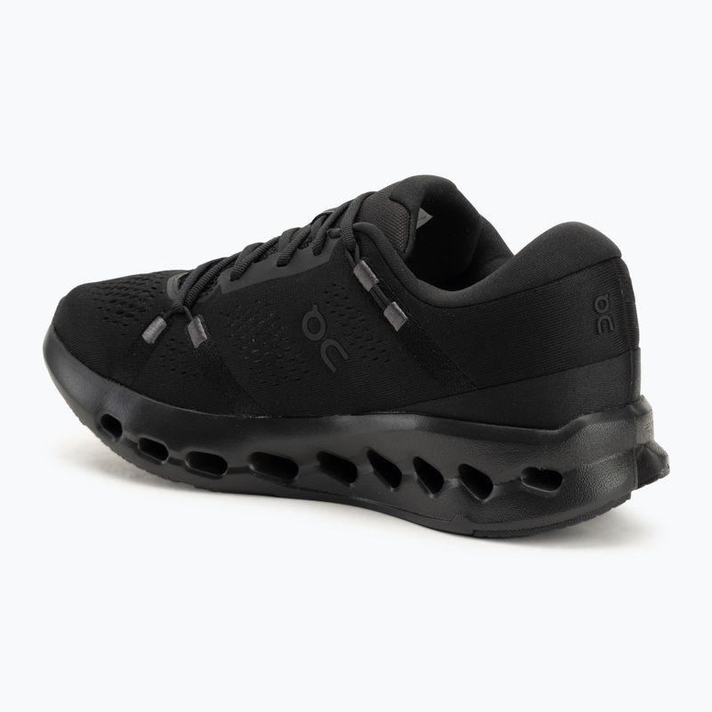Кросівки для бігу чоловічі On Cloudsurfer 2 black/black 3