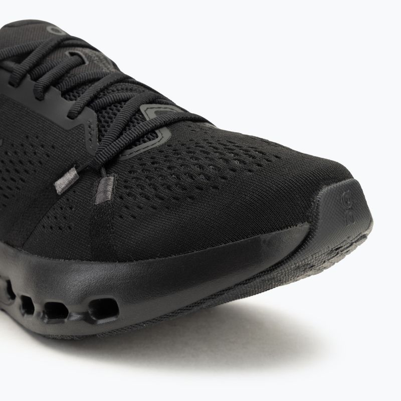 Кросівки для бігу чоловічі On Cloudsurfer 2 black/black 7