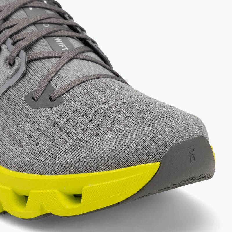 Кросівки для бігу чоловічі Buty On Running Cloudswift 4 alloy/lime 7