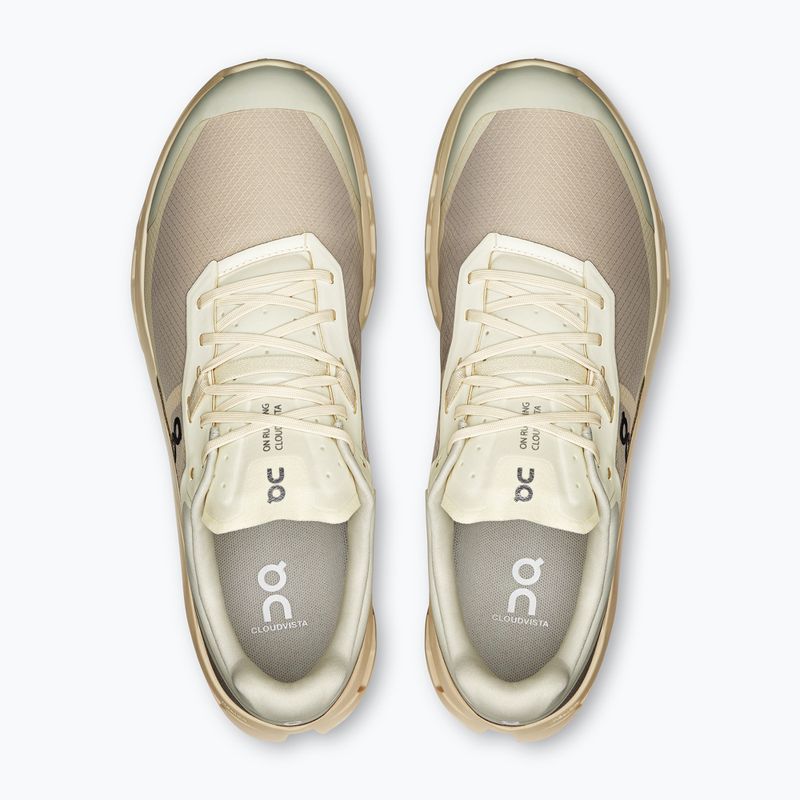 Кросівки для бігу чоловічі On Cloudvista 2 cream/desert 11