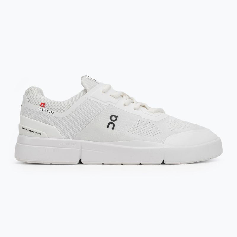Кросівки чоловічі On Running The Roger Spin white l black 2
