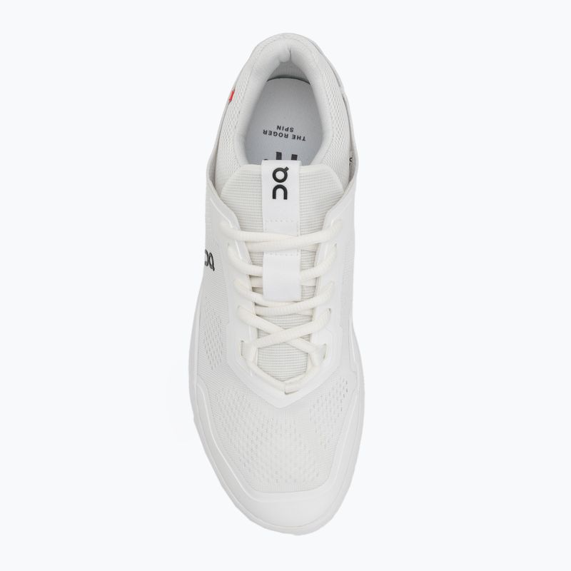 Кросівки чоловічі On Running The Roger Spin white l black 5