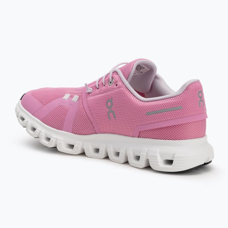 Кросівки жіночі On Cloud 6 raspberry/white 3