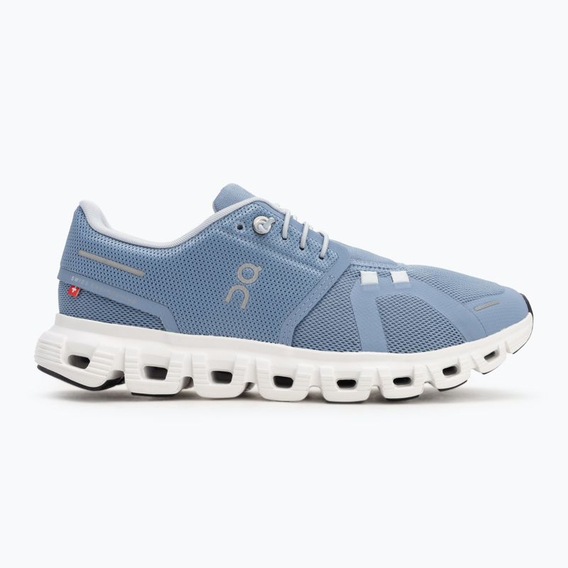 Кросівки жіночі On Cloud 6 chambray/white 2