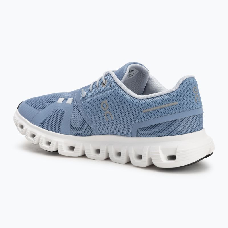 Кросівки жіночі On Cloud 6 chambray/white 3