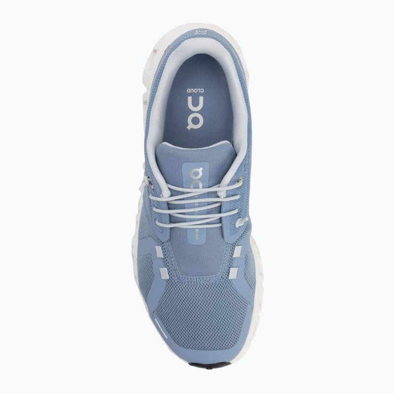 Кросівки жіночі On Cloud 6 chambray/white 5