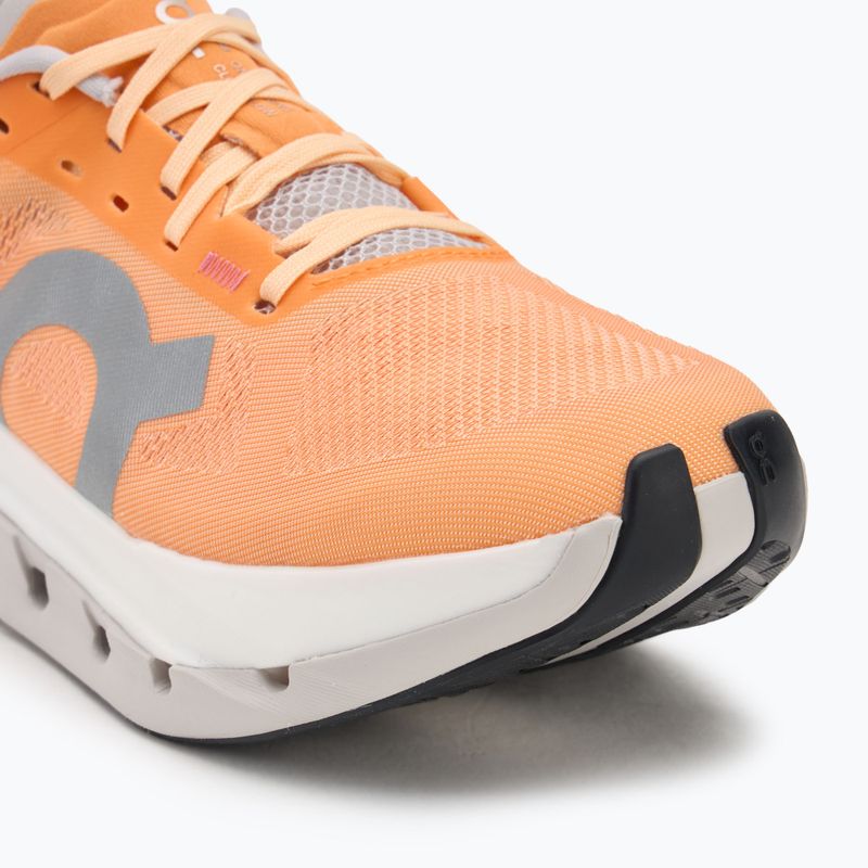 Кросівки для бігу жіночі On Cloudflow 5 tangerine/silver 7