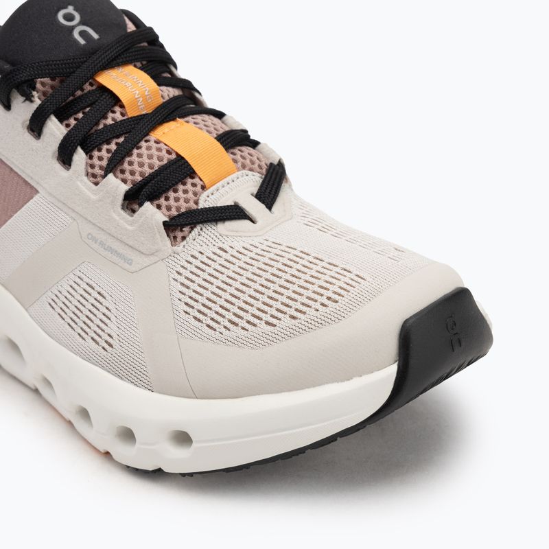 Кросівки для бігу жіночі On Cloudrunner 2 pearl/tangerine 7
