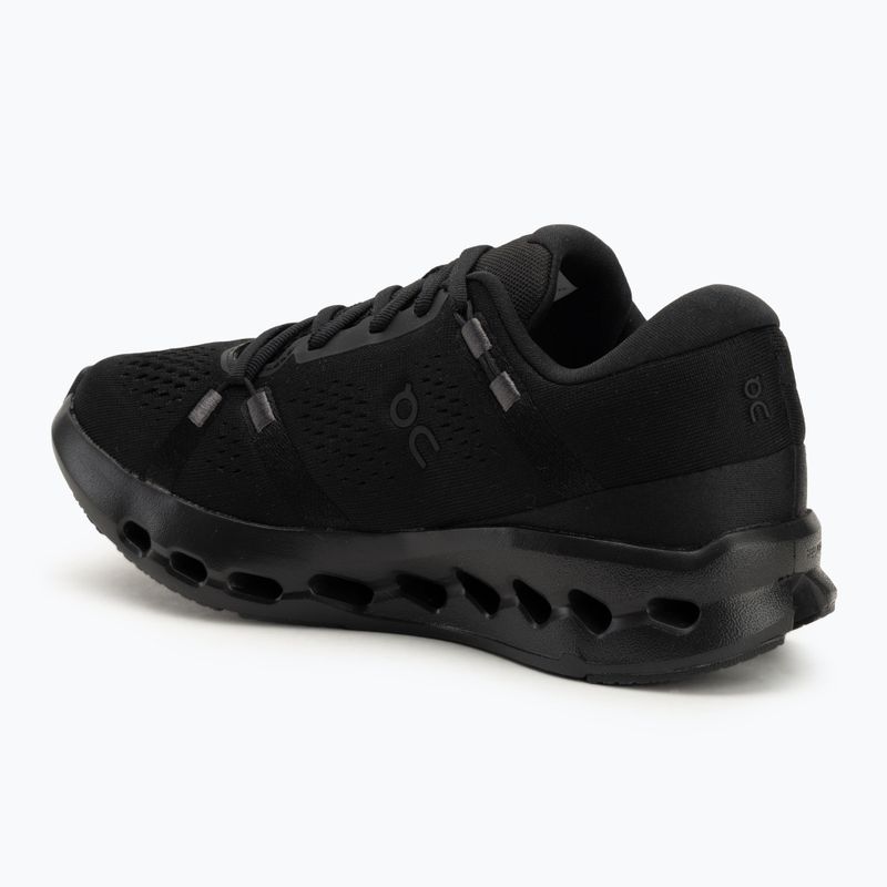 Кросівки для бігу жіночі On Cloudsurfer 2 black/black 3