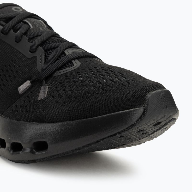 Кросівки для бігу жіночі On Cloudsurfer 2 black/black 7