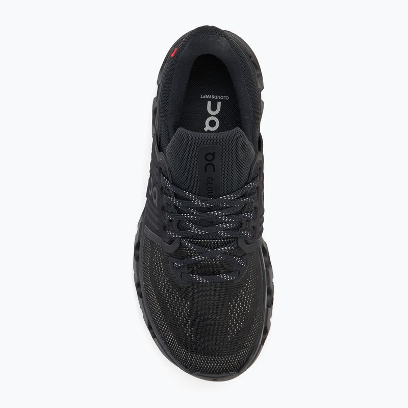 Кросівки для бігу жіночі On Cloudswift 4 AD black/rock 5