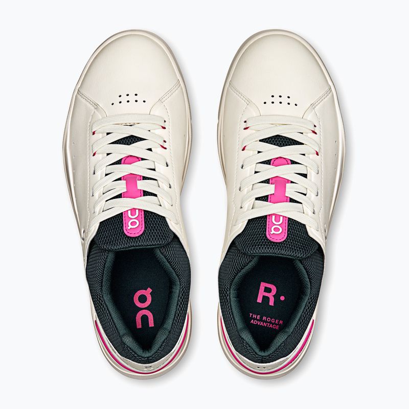 Кросівки жіночі On Running The Roger Advantage ivory/pink 2