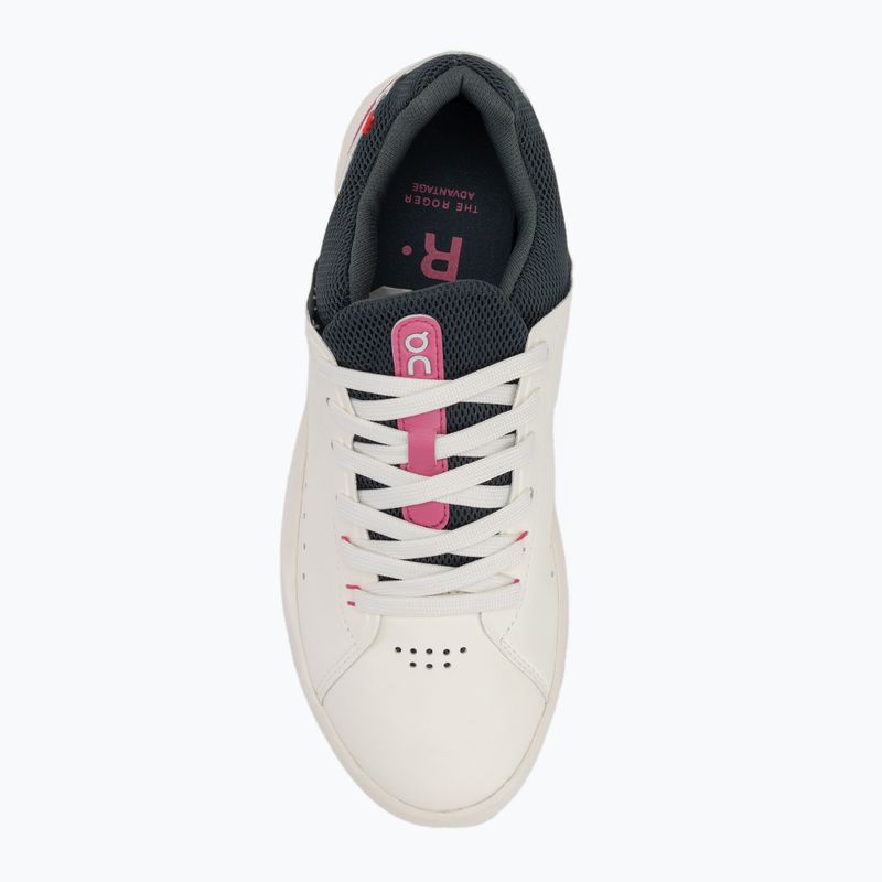 Кросівки жіночі On Running The Roger Advantage ivory/pink 5