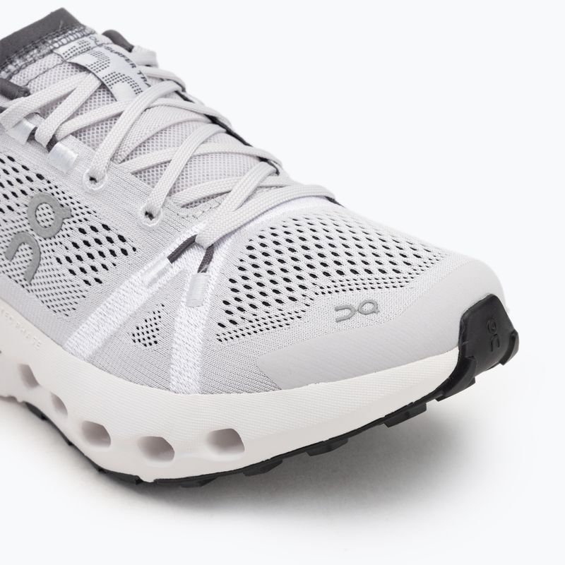 Кросівки для бігу жіночі On Cloudsurfer Trail frost/white 7