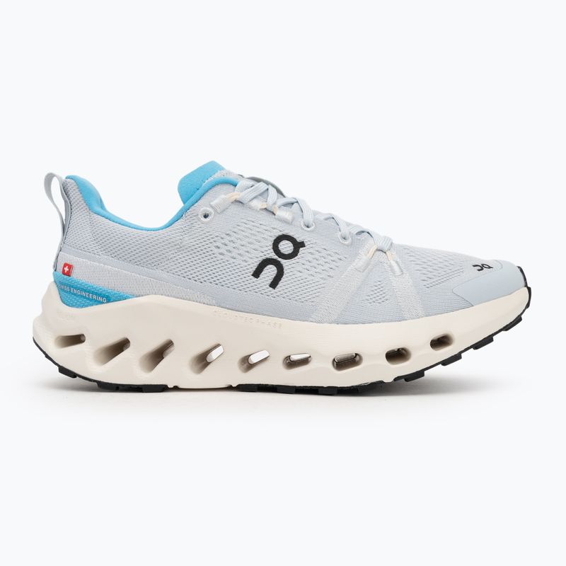 Кросівки для бігу жіночі On Cloudsurfer Trail arctic/ivory 2