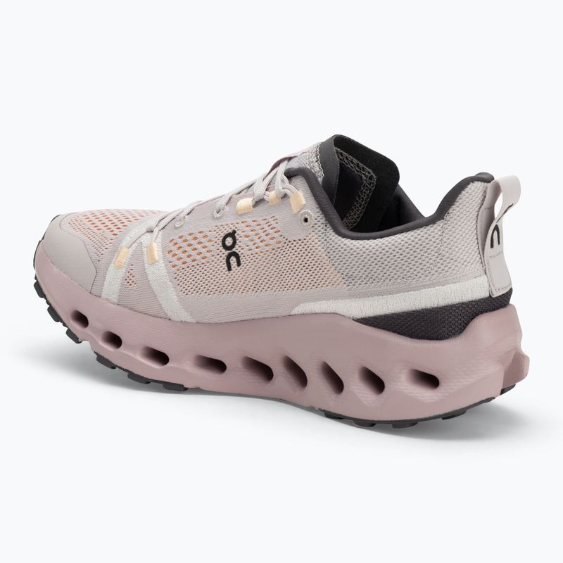 Кросівки для бігу жіночі On Running Cloudsurfer Trail silver/mauve 3