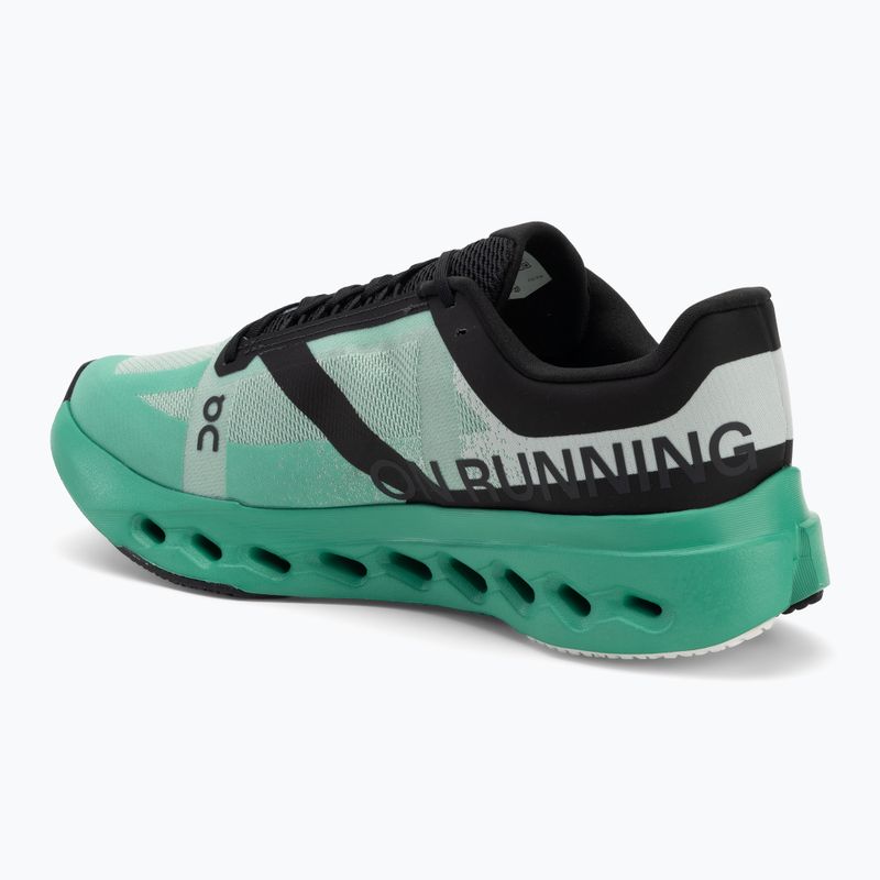 Кросівки для бігу чоловічі On Cloudsurfer Next mint/black 3
