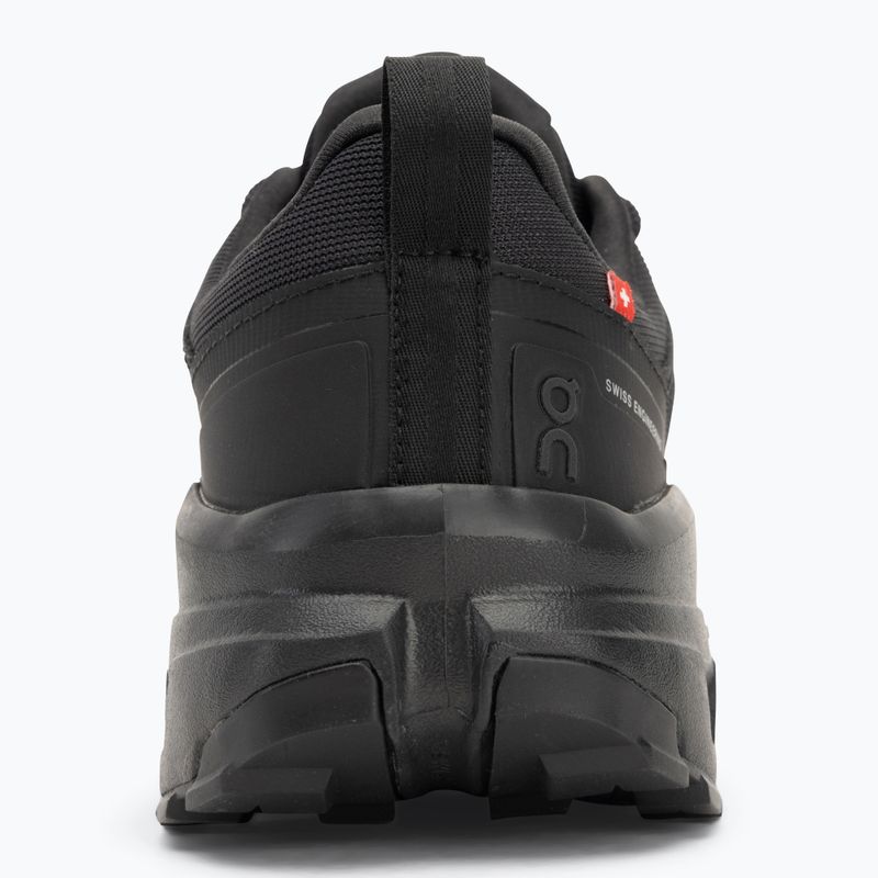 Черевики чоловічі On Running Cloudrock Low Waterproof black/black 6