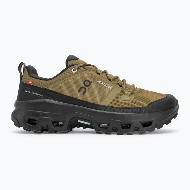 Черевики чоловічі On Running Cloudrock Low Waterproof hunter/black 2