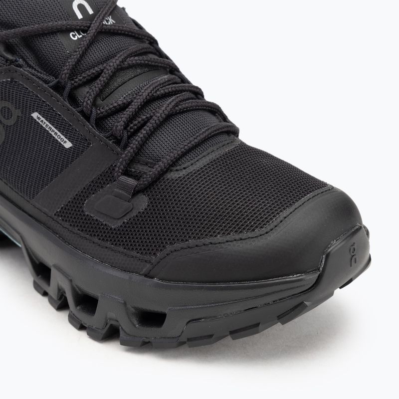 Черевики жіночі On Running Cloudrock Low Waterproof black/black 7