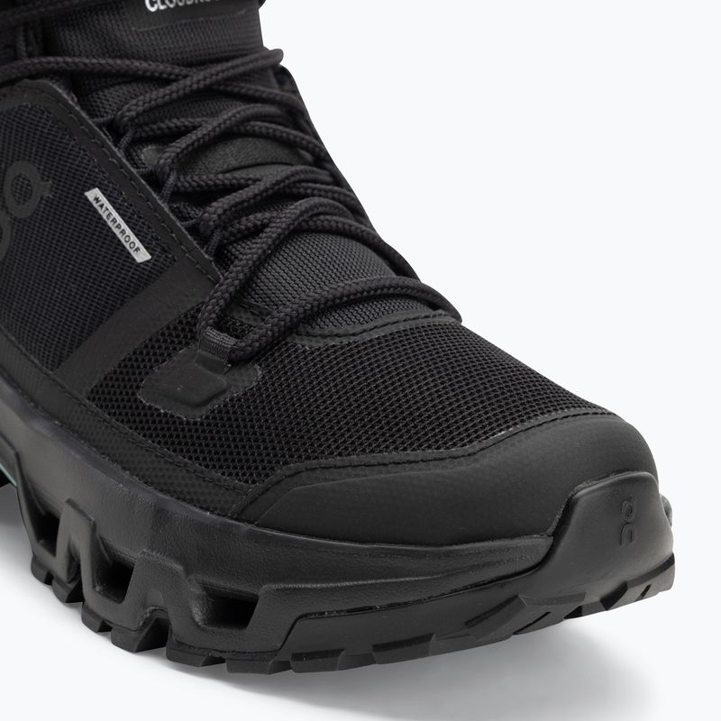 Черевики жіночі On Cloudrock Mid Waterproof black/black 7