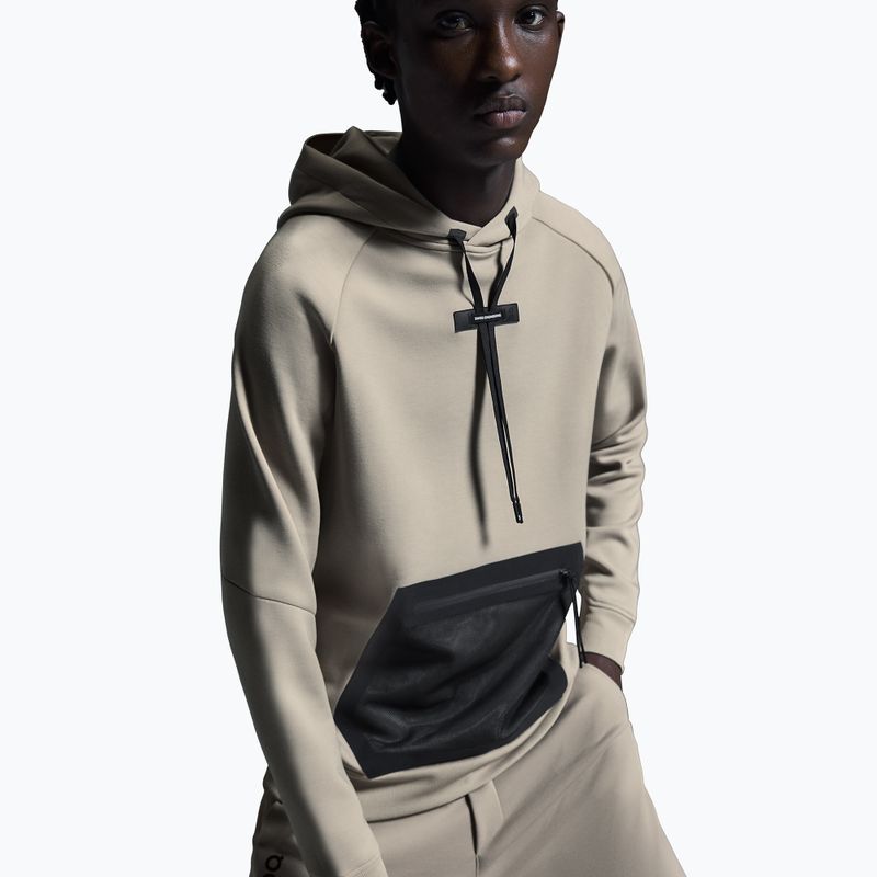 Кофта чоловіча On Running Hoodie desert 5