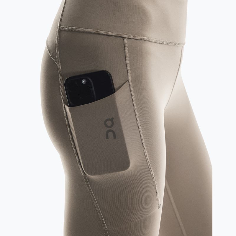 Легінси для тренувань жіночі On Running Performance Tights 7/8 cinder 8