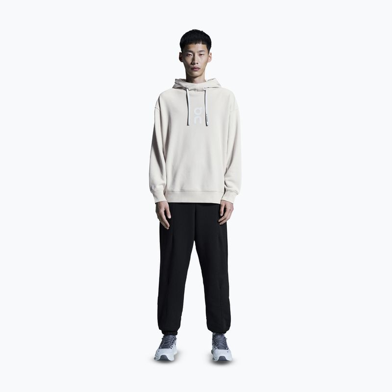 Кофта чоловіча On Running Club Hoodie silver 2