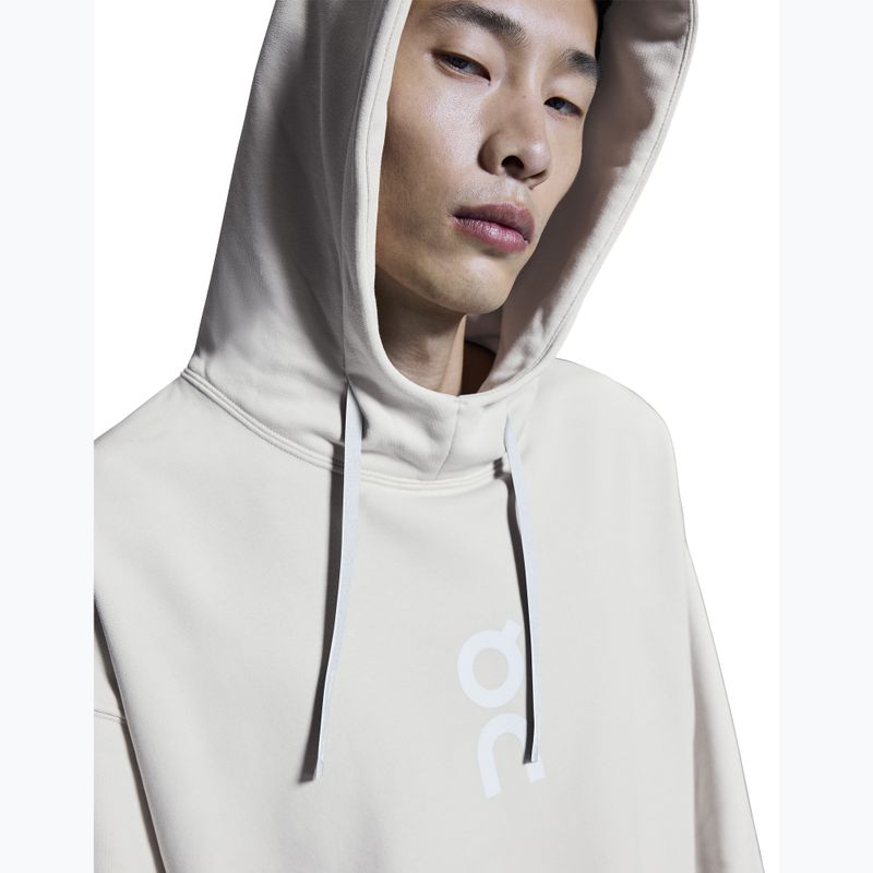 Кофта чоловіча On Running Club Hoodie silver 6