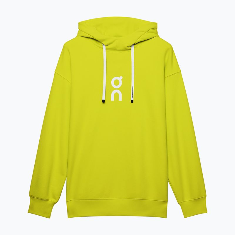 Кофта чоловіча On Running Club Hoodie lime 5