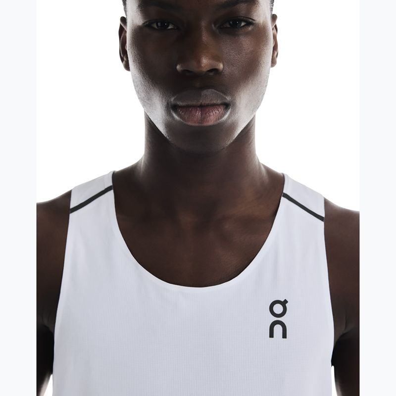 Футболка для бігу чоловіча On Performance Tank white/silver 6