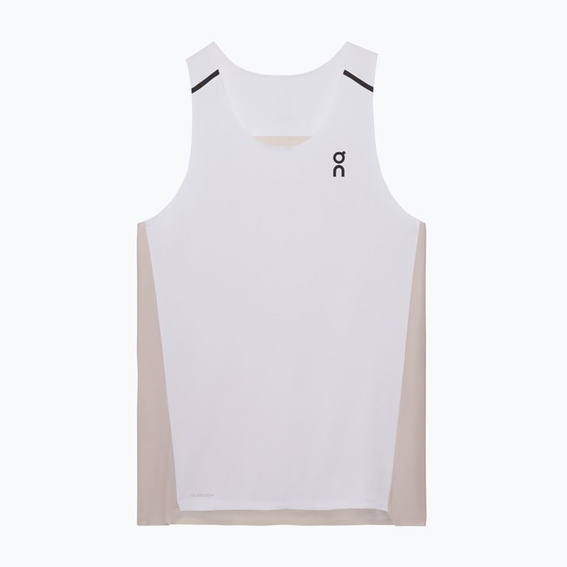 Футболка для бігу чоловіча On Performance Tank white/silver 8