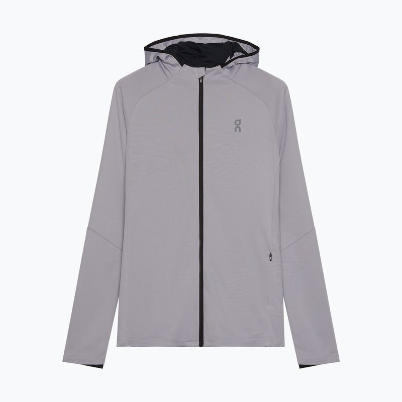 Кофта для бігу жіноча On Running Climate Zip Hoodie navy