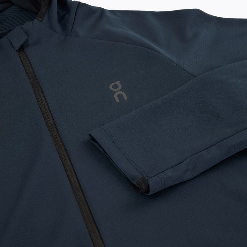 Кофта для бігу жіноча On Climate Zip Hoodie navy 5