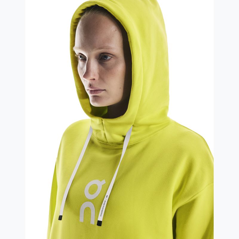 Кофта жіноча On Running Club Hoodie lime 6