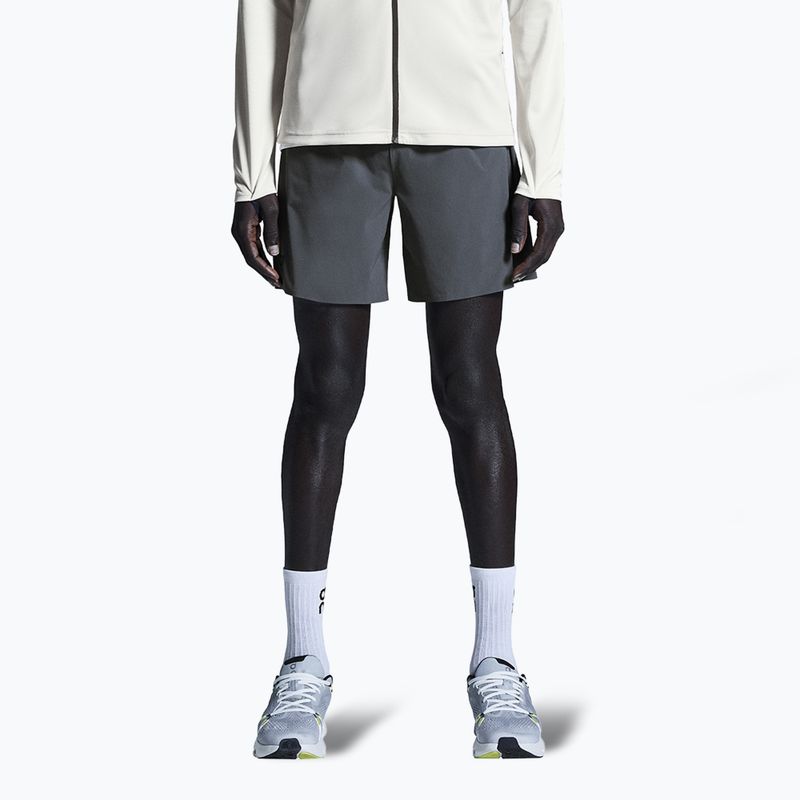 Шорти для бігу чоловічі On 7" Performance eclipse