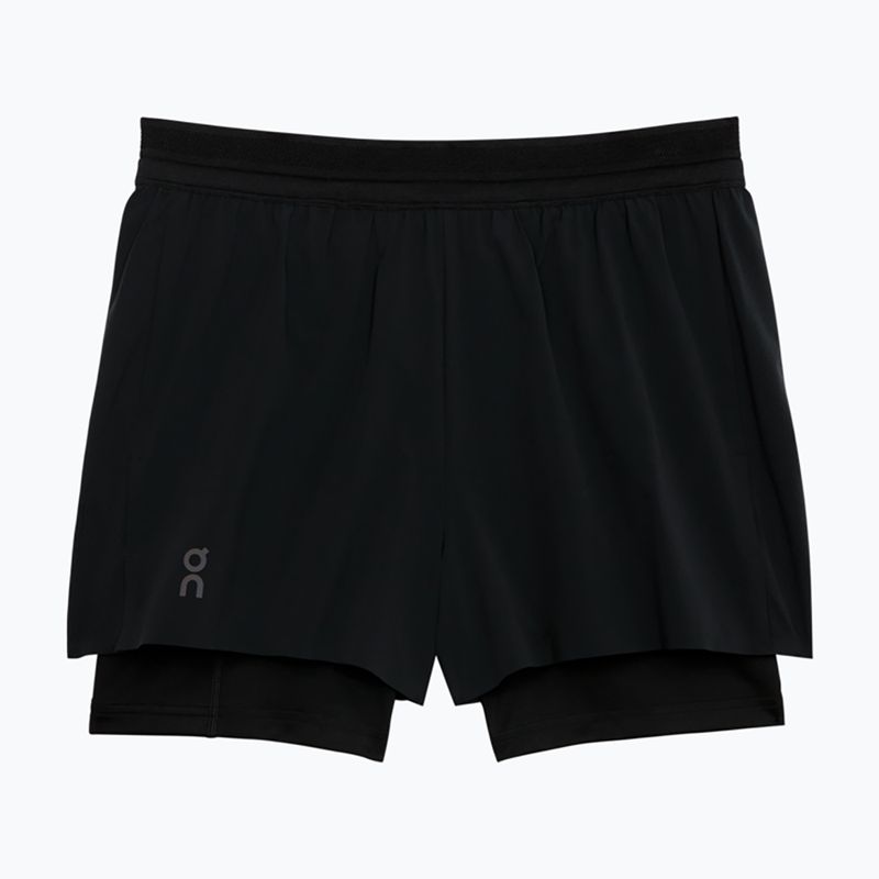 Шорти для бігу жіночі On 3" Performance 2/1 black 8