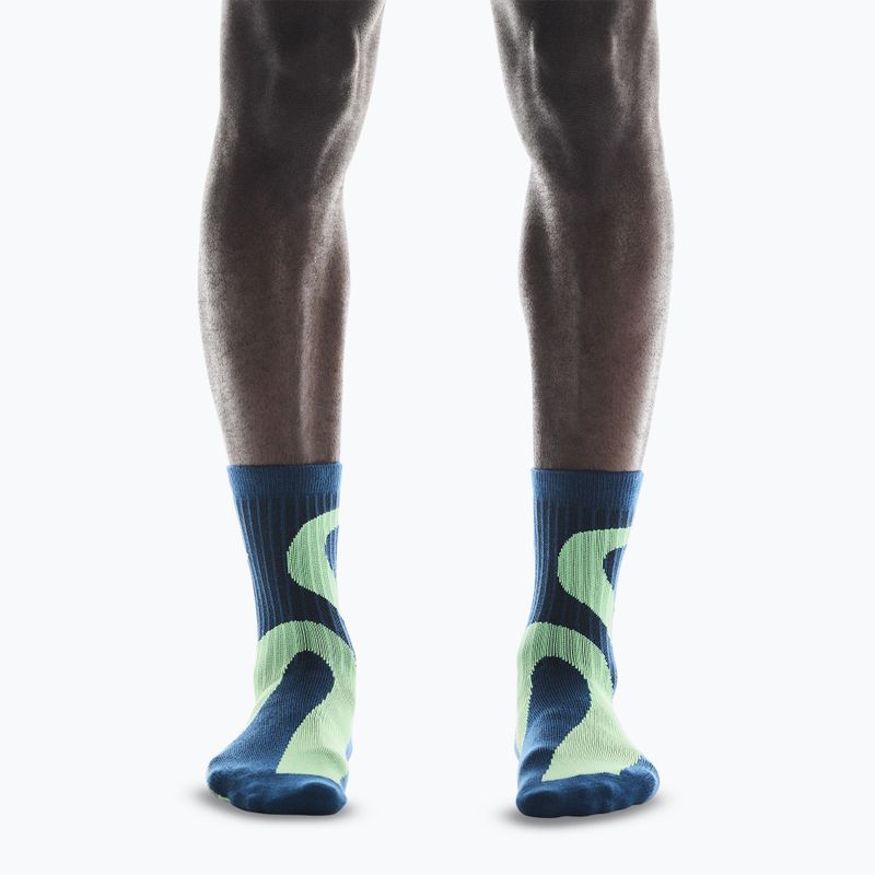 Шкарпетки On Liquid Logo High 2 пари tempest/honeydew 3