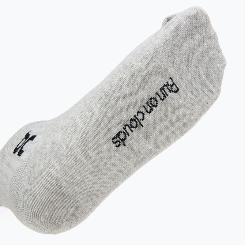 Шкарпетки On Running Logo Sock Mid 3 пари heather gray 3
