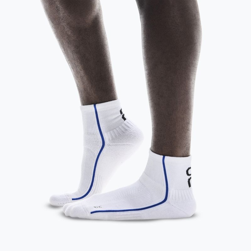 Шкарпетки On Running Court Mid white/indigo 2