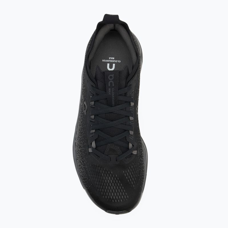 Кросівки для бігу чоловічі On Cloudsurfer  Max Wide black/eclipse 5