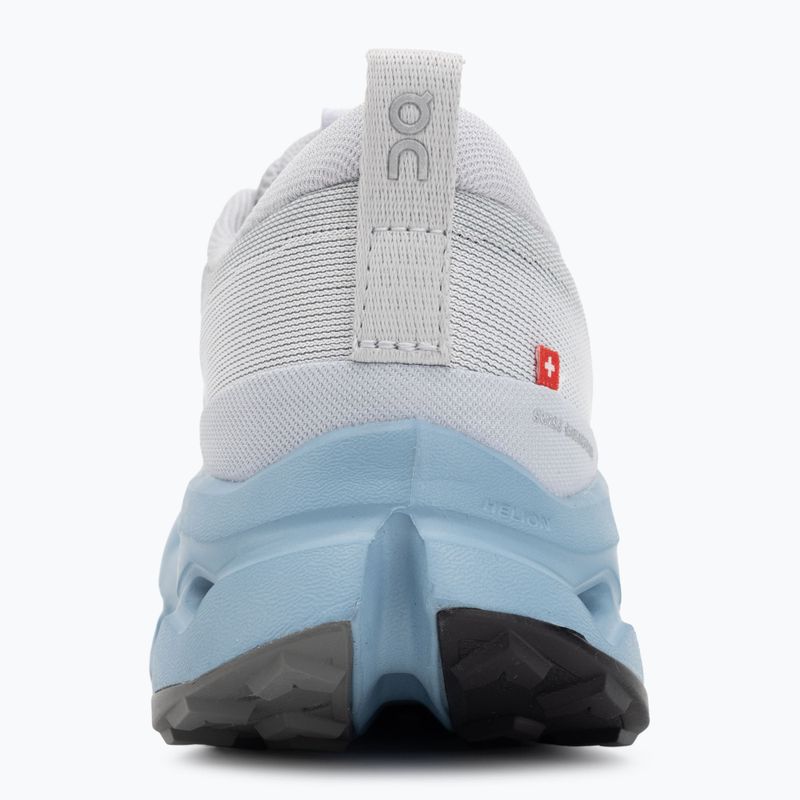 Кросівки для бігу жіночі On Cloudsurfer Trail 2 glacier/dust 6
