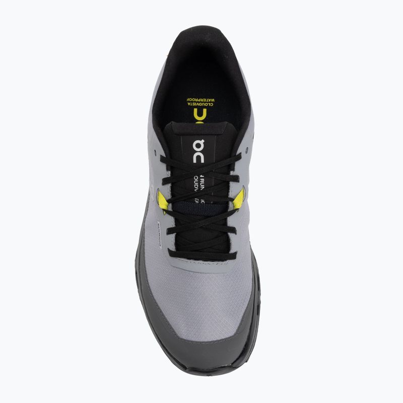 Кросівки для бігу жіночі On Cloudvista 2 Waterproof lilac/black 5