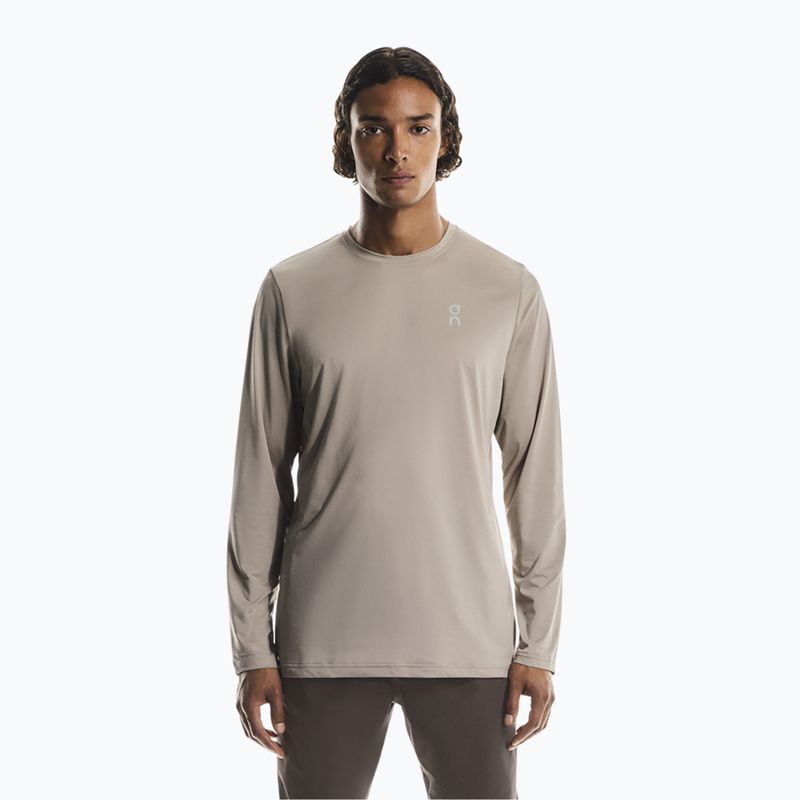 Лонгслів для бігу чоловічий On Core Long-T undyed-white