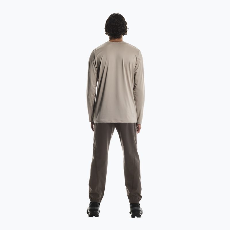 Лонгслів для бігу чоловічий On Core Long-T undyed-white 3