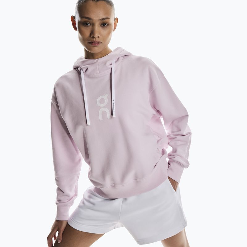 Кофта жіноча On Running Club Hoodie orchid 5
